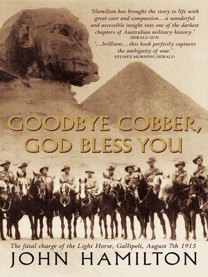 cover image of Goodbye Cobber, God Bless You